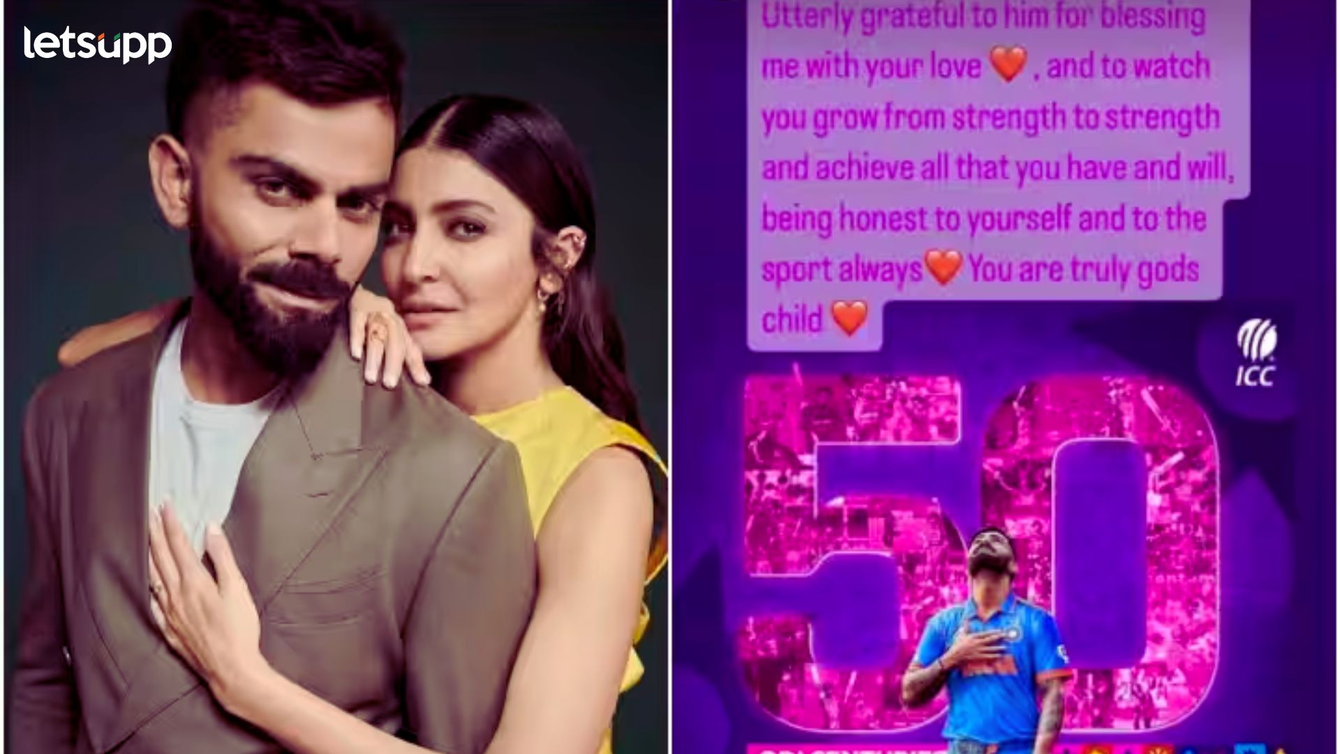 ‘देव हा सर्वोत्कृष्ट…’, विराटचं ऐतिहासिक शतक अन् अनुष्काची Insta Story… पतीसाठीची पोस्ट चर्चेत विराट कोहलीच्या 50व्या शतकानंतर अनुष्काची खास पोस्ट; म्हणाली, “देव सर्वोत्कृष्ट...”