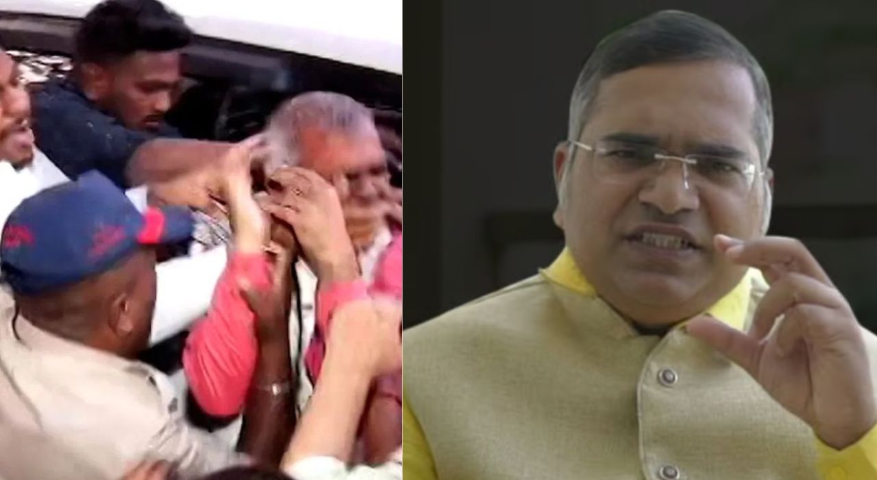 Pune News : काळं फासायला जबाबदार कोण? नामदेव जाधव म्हणाले, राष्ट्रवादीच्या.. Pune News : काळं फासायला जबाबदार कोण? नामदेव जाधवांची पहिली प्रतिक्रिया