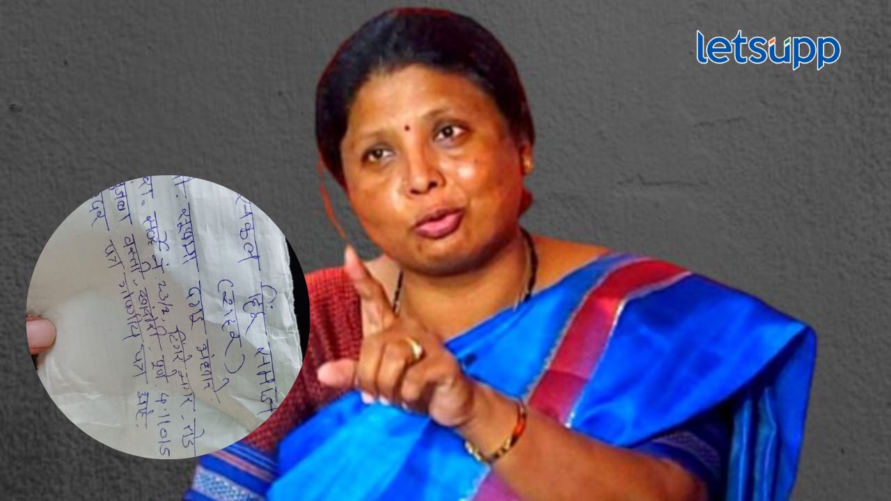 ललित पाटील ड्रग्स प्रकरणात मोठी अपडेट; सुषमा अंधारे यांना नाशिकमधून निनावी पत्र… Sushma Andhare