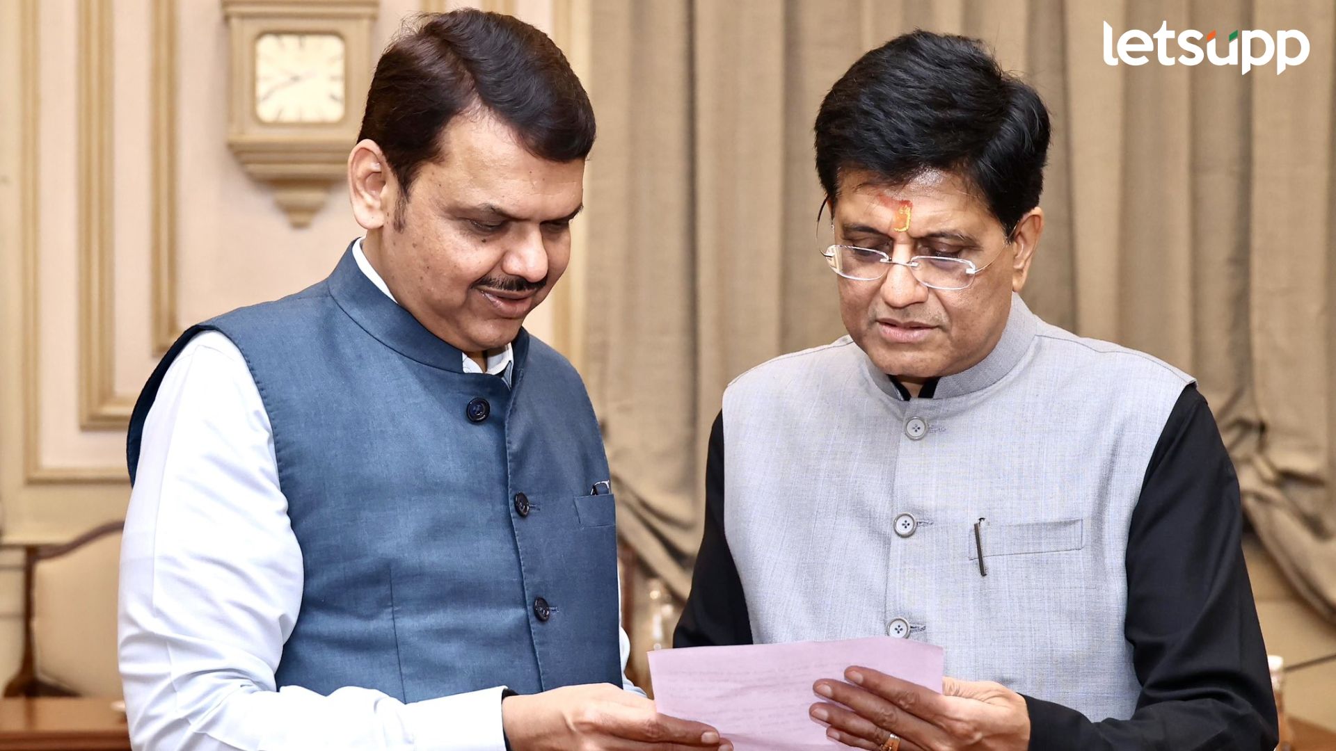 Devendra Fadanis, Piyush Goyal