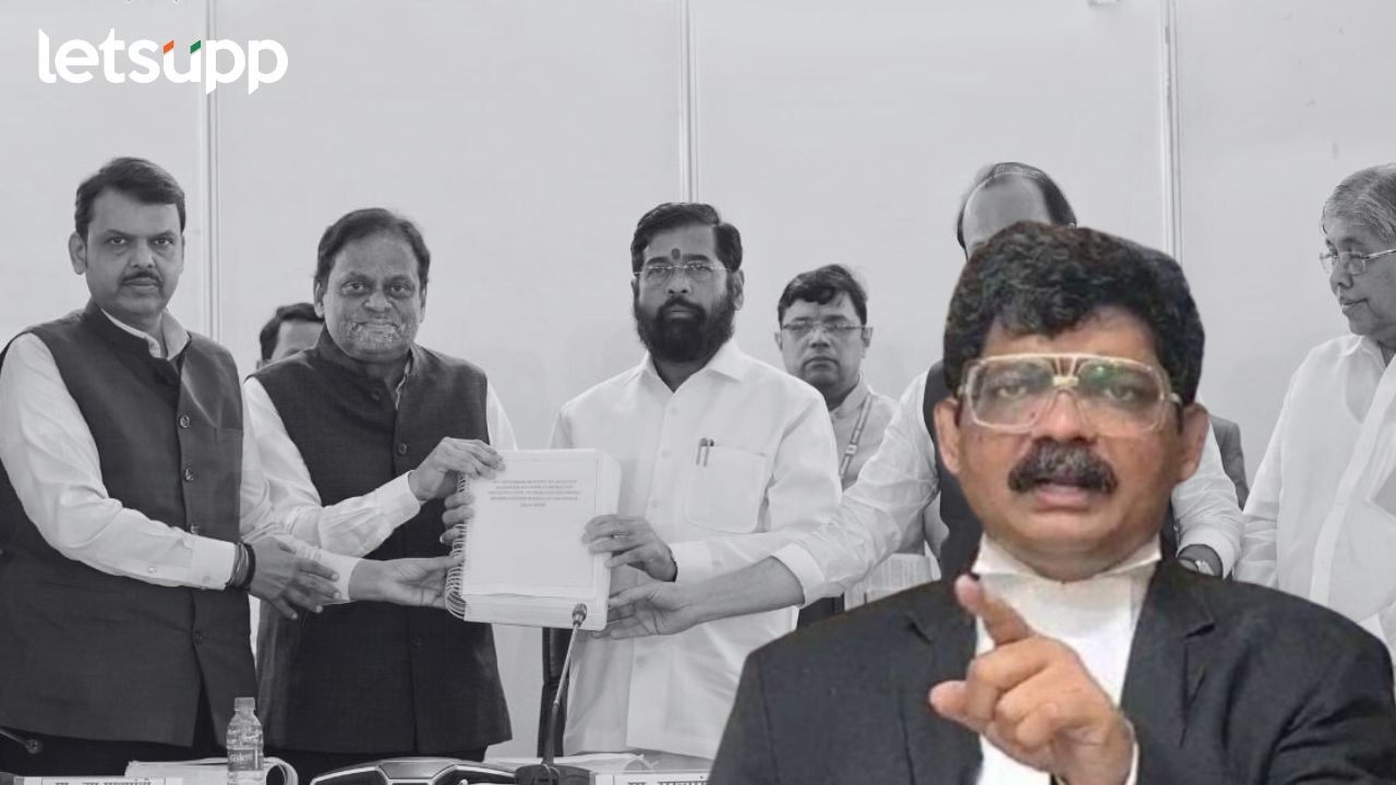 ‘शिंदे समितीचा राज्यमंत्र्यांचा दर्जा असंवैधानिक, यांना बाहेरचा रस्ता दाखवा’; अॅड. सदावर्तेंचं विधान Gunratna Sadarvate