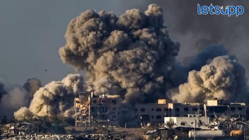 Israel Hamas War : युद्धविरामानंतर इस्त्रायलचा हमासवर एअरस्ट्राईक; तब्बल 90 लोकांचा मृत्यू