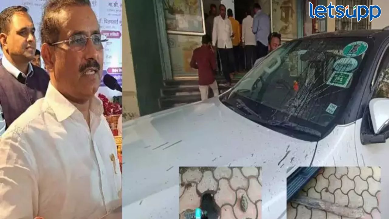 माजी मंत्री राजेश टोपेंच्या गाडीवर अज्ञांताकडून दगडफेक, पोलिसांकडून तपास सुरू माजी मंत्री राजेश टोपेंच्या गाडीवर अज्ञांताकडून दगडफेक, पोलिसांकडून तपास सुरू