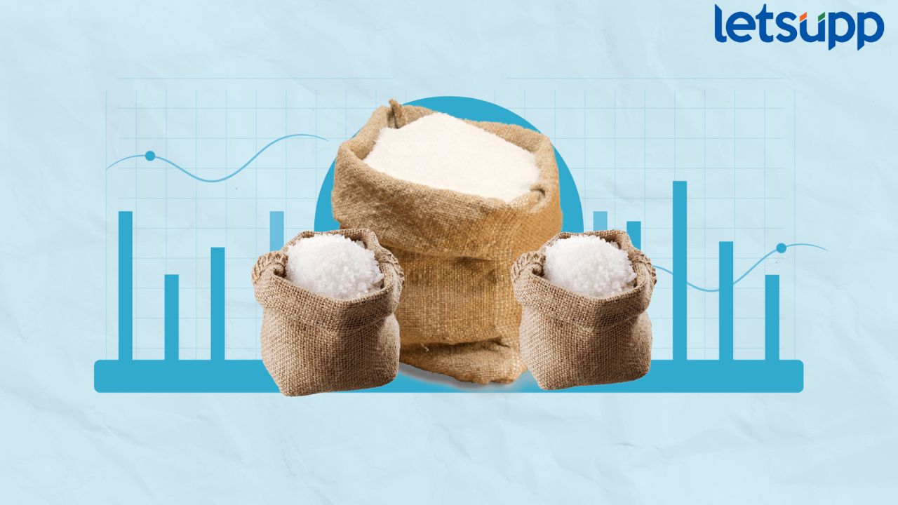 Sugar Stocks : सरकारच्या ‘त्या’ निर्णयामुळे मालामाल झाले गुंतवणूकदार; 11 टक्क्यांनी वधारले 32 शेअर्स Sugar Stocks : सरकारच्या 'त्या' निर्णयामुळे मालामाल झाले गुंतवणूकदार; 11 टक्क्यांनी वधारले 32 शेअर्स