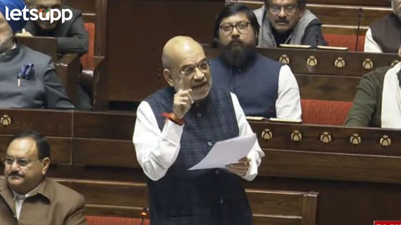 Article 370 : …तर मग नेहरुंनी ‘तात्पुरतं’ असा शब्द का वापरला? अमित शाहांनी विरोधकांना फटकारलं Amit Shah