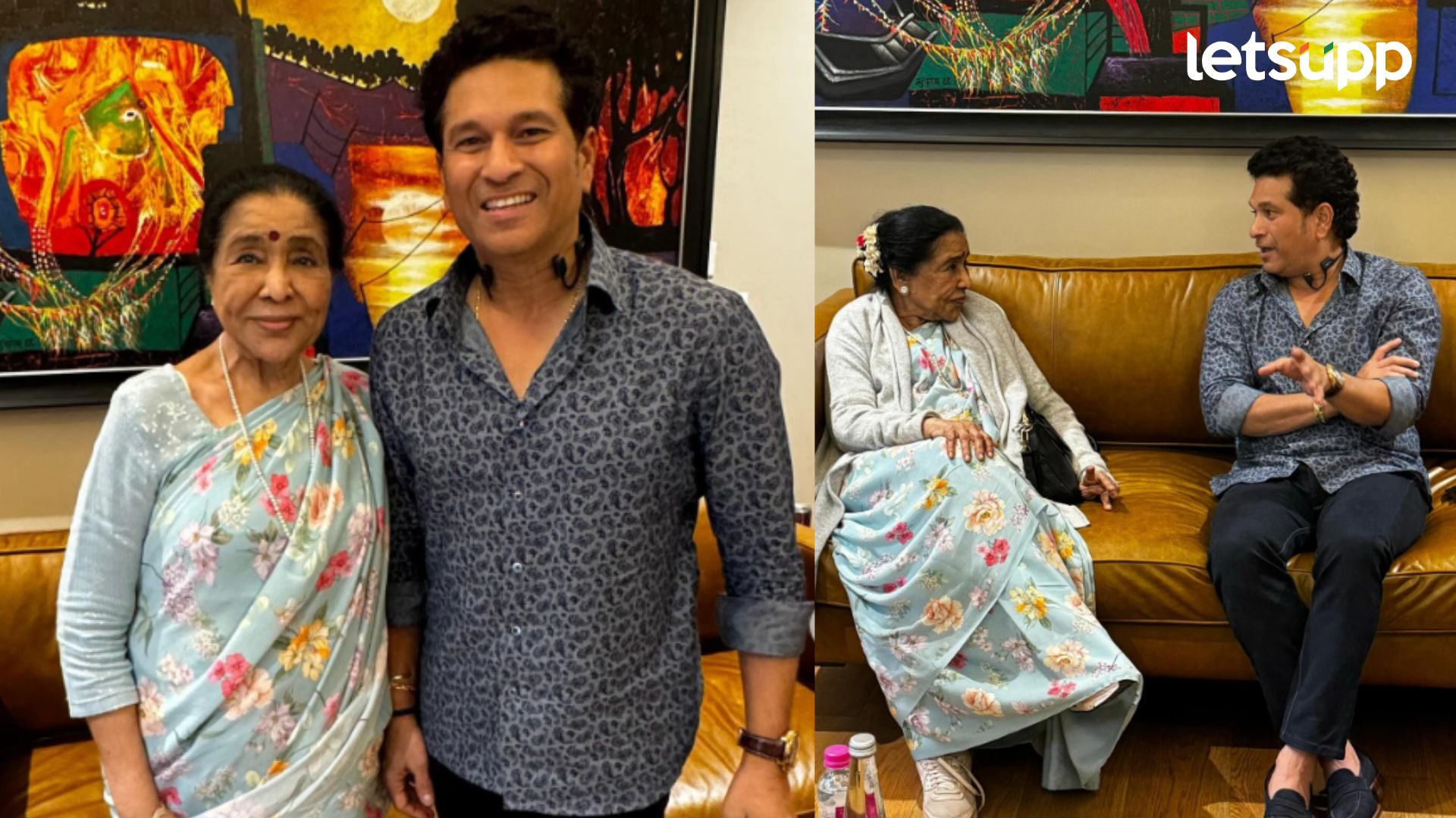 Sachin Tendulkar: सचिन तेंडुलकर यांनी घेतली आशाताईंची भेट.. असा होता भेटीचा सोहळा Sachin Tendulkar: सचिन तेंडुलकर यांनी घेतली आशाताईंची भेट.. असा होता भेटीचा सोहळा