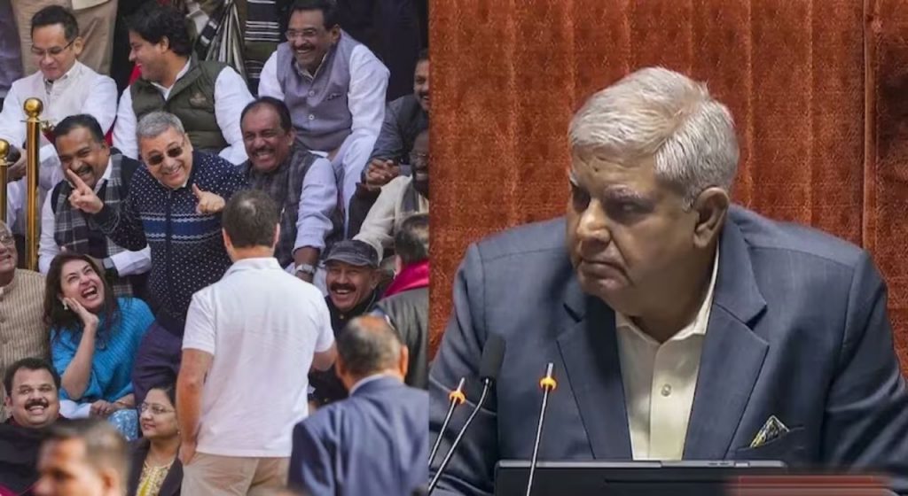 Parliament Suspended : इतक्यात सुटका नाहीच! उपराष्ट्रपतींची नक्कल करणाऱ्या खासदाराविरुद्ध पोलिसांत तक्रार