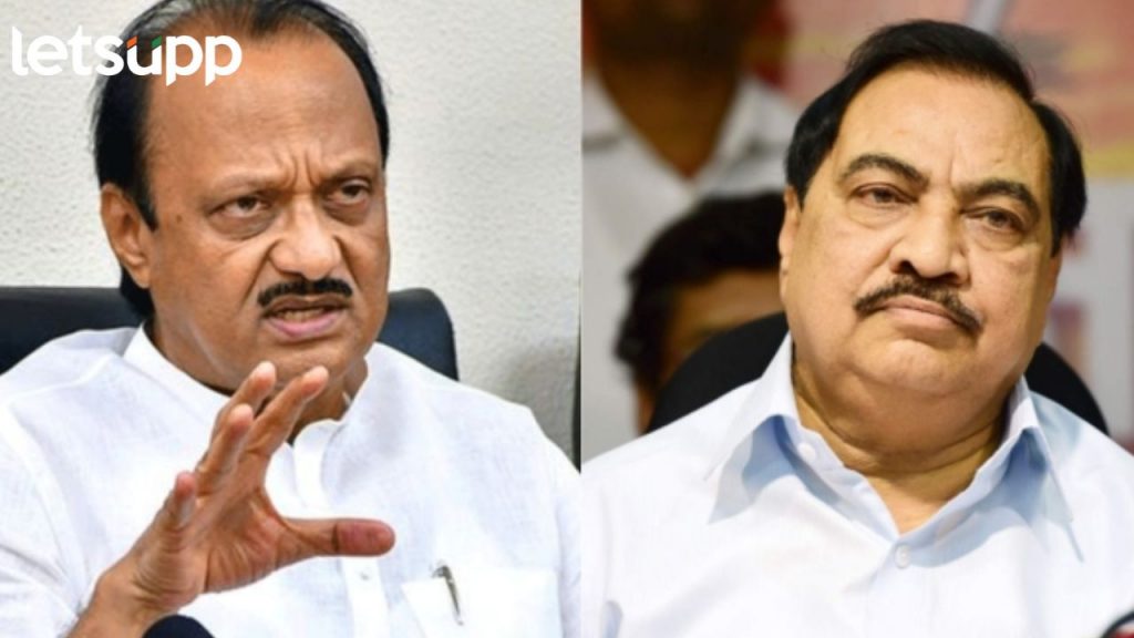 अजित पवारांनी कायदा आणि सुव्यवस्थेवर बोलणं हाच मोठा विनोद; त्यांनी आधी पार्थला...; खडसेंचा खोचक टोला