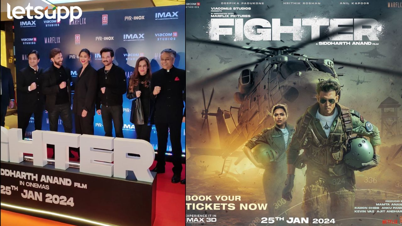 सिद्धार्थ आनंदचा Fighter प्रेक्षकांच्या भेटीला; आयएएफ अधिकाऱ्यांचं स्टँडिंग ओव्हेशन सिद्धार्थ आनंदचा Fighter प्रेक्षकांच्या भेटीला; आयएएफ अधिकाऱ्यांचं स्टँडिंग ओव्हेशन