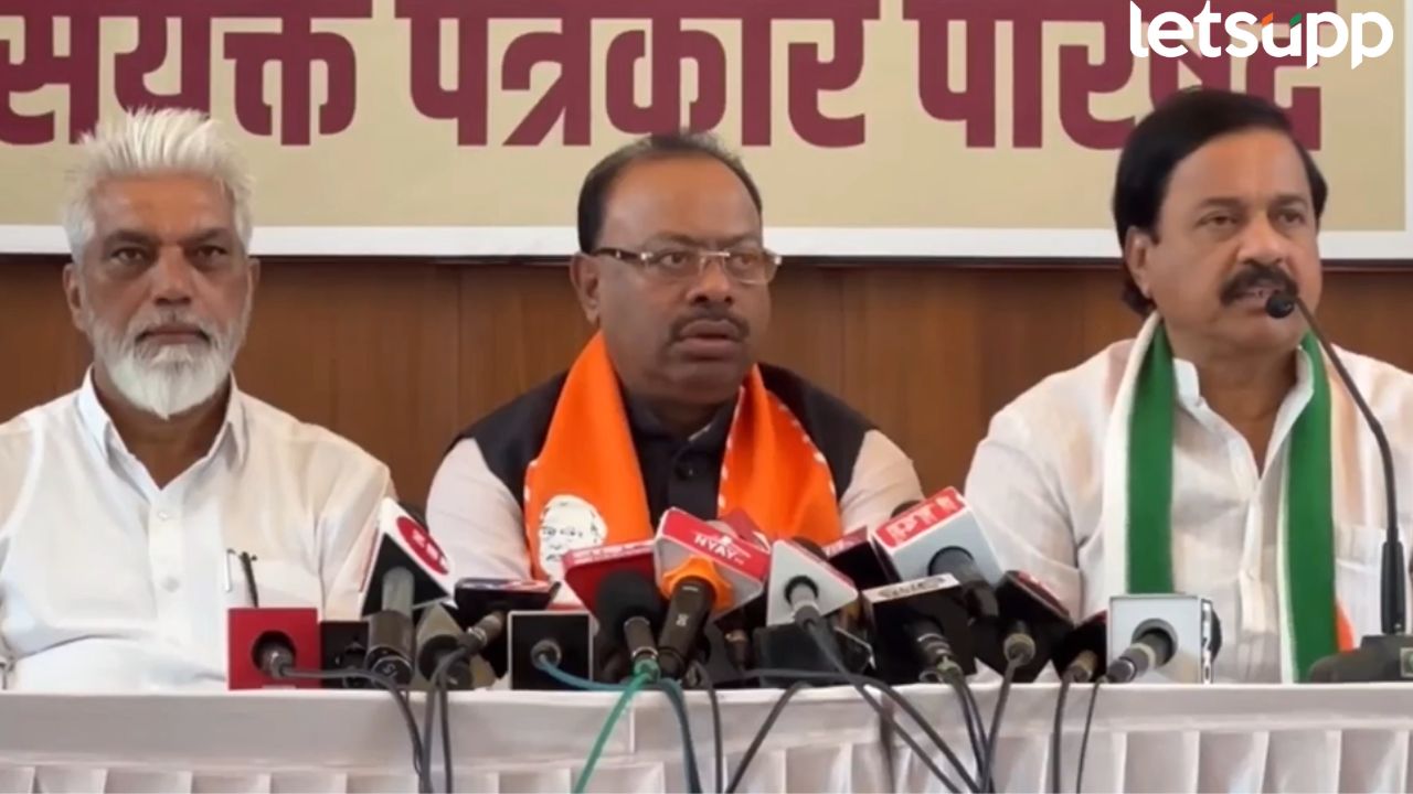 संयुक्त पत्रकार परिषद घेत महायुतीचं रणशिंग! 14 जानेवारीपासून राज्यभर मेळावे घेणार… संयुक्त पत्रकार परिषद घेत महायुतीचं रणशिंग! 14 जानेवारीपासून राज्यभर मेळावे घेणार...