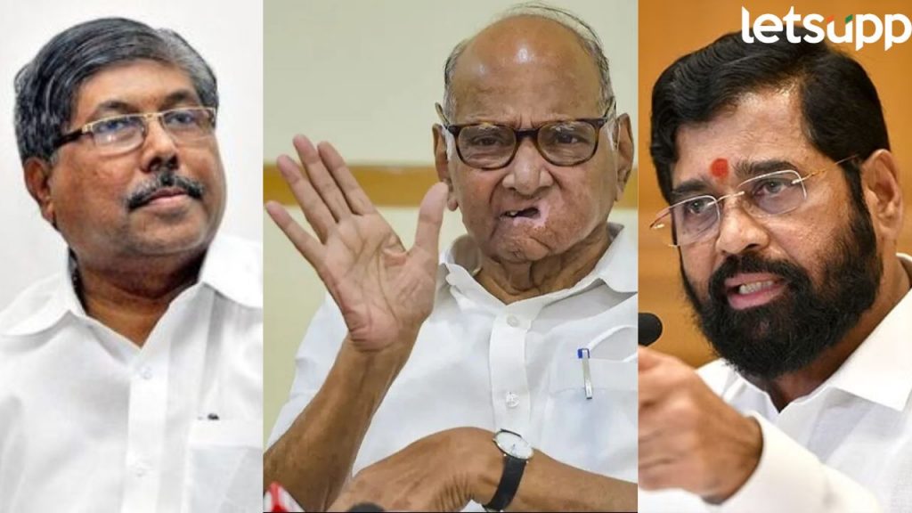 चंद्रकांत पाटील म्हणतात एक वर्ष अन् मुख्यमंत्री 24 तारीख, सरकारकडून मराठा समाजाची दिशाभूल; पवारांचा आरोप