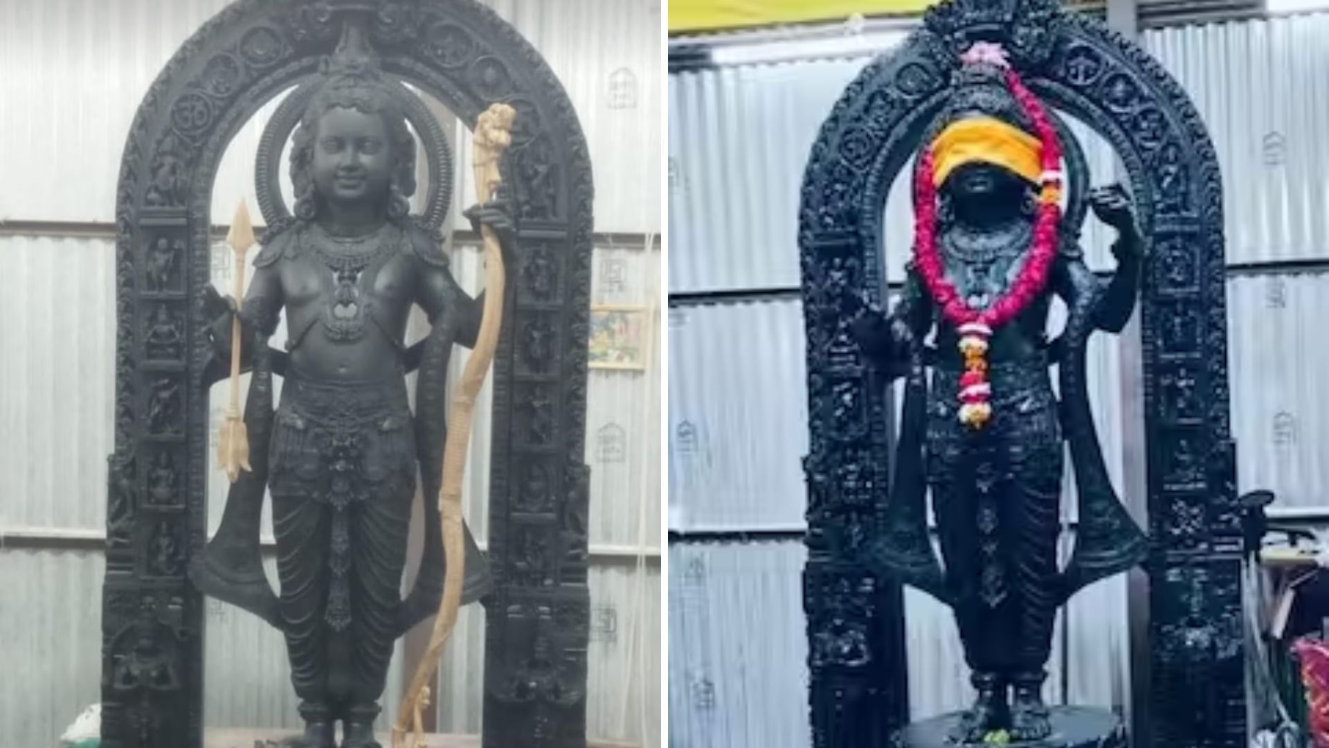 “ती खरी मूर्ती नाहीच” : व्हायरल फोटोंवर रामजन्मभूमी तीर्थ क्षेत्राच्या मुख्य पुजाऱ्यांचे स्पष्टीकरण Shri Ram