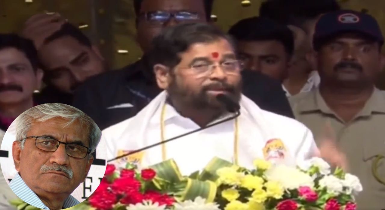 ‘आमच्या राजकीय प्रयोगाचं कथानक चांगलं, विचार करा’; CM शिंदेंची पटेलांना थेट चित्रपटाचीच ऑफर 'आमच्या राजकीय प्रयोगाचं कथानक चांगलं, विचार करा'; CM शिंदेंची जब्बार पटेलांना चित्रपटाची ऑफर