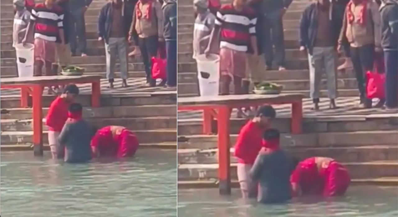 Haridwar : ‘कॅन्सर’ग्रस्त मुलाला बुडवून मारल्याचा आरोप; पण पोलिसांनी सांगितले वेगळेच सत्य Haridwar : 'कॅन्सर'ग्रस्त मुलाला बुडवून मारल्याचा आरोप; पण पोलिसांनी सांगितले वेगळेच सत्य