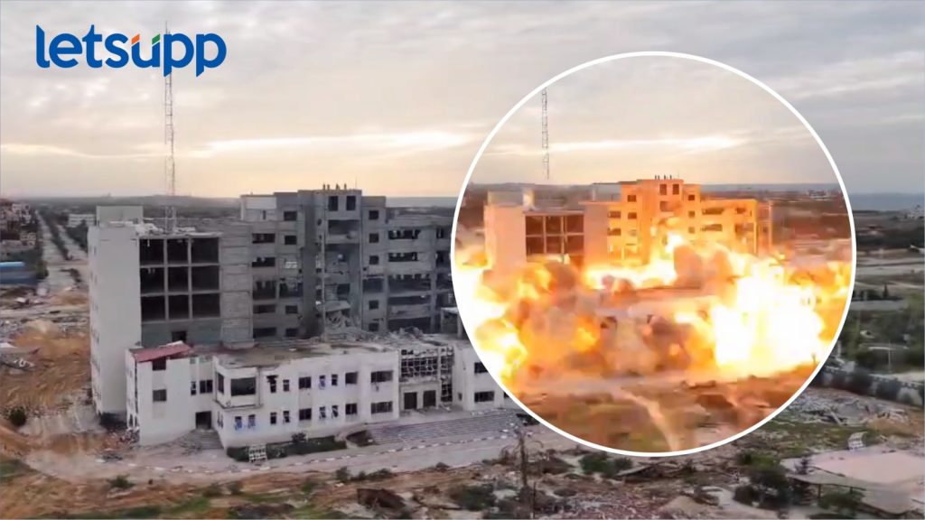 Israel Attack : इस्त्रायलचा गाझा विद्यापीठावर मोठा हल्ला; इमारत उद्धवस्त, अमेरिकेचाही संताप
