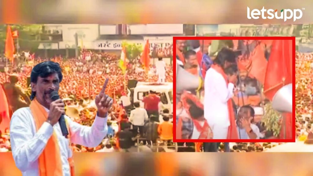 भावनिक कार्यकर्त्यांचा जेवणाचा आग्रह; स्वतःची ताकद सांगत जरांगेंनी केली मनधरणी