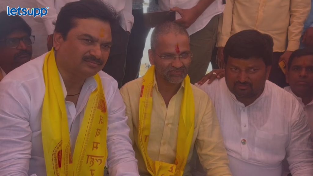 Ahmednagar News: 'आम्ही भेटलो की चर्चा तर होणारच...' शिंदे- लंके पुन्हा एकत्र