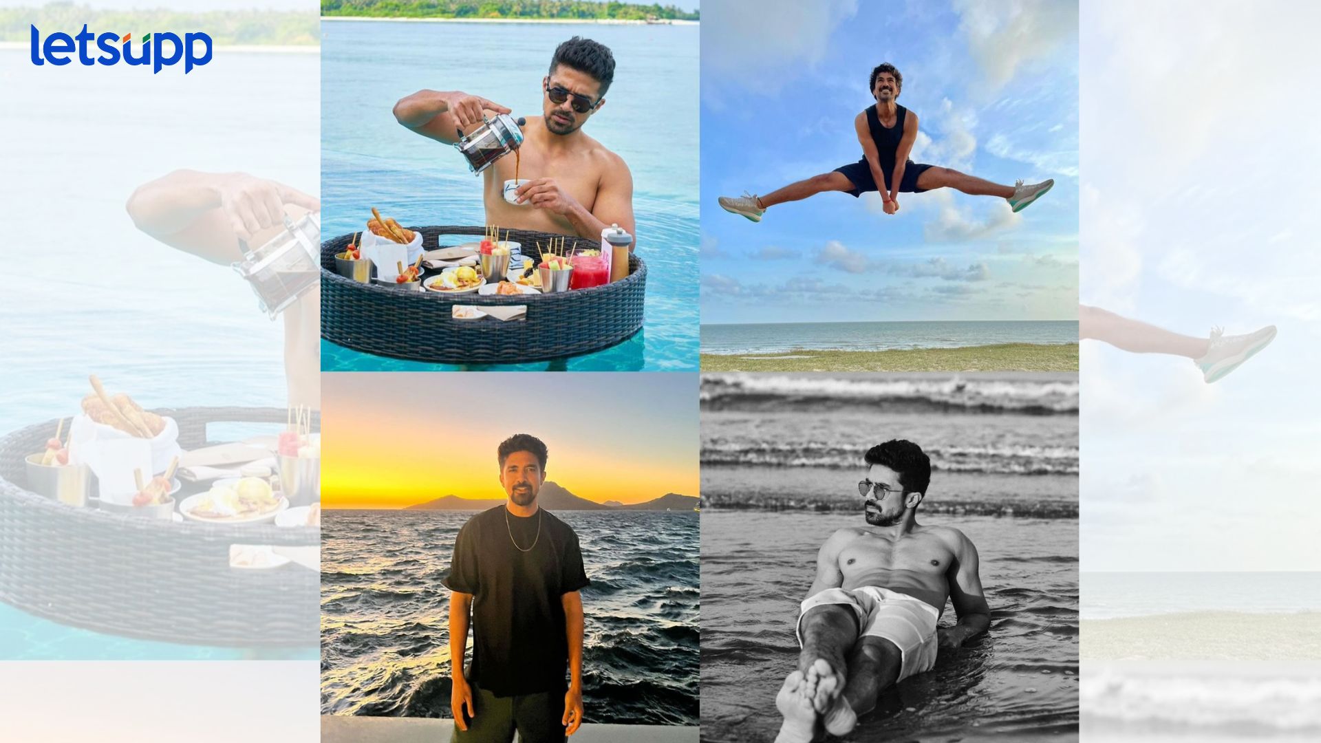 Saqib Saleem: साकिब सलीमची हटके बीच लाईफ झलक पाहिलीत? पाहा फोटो