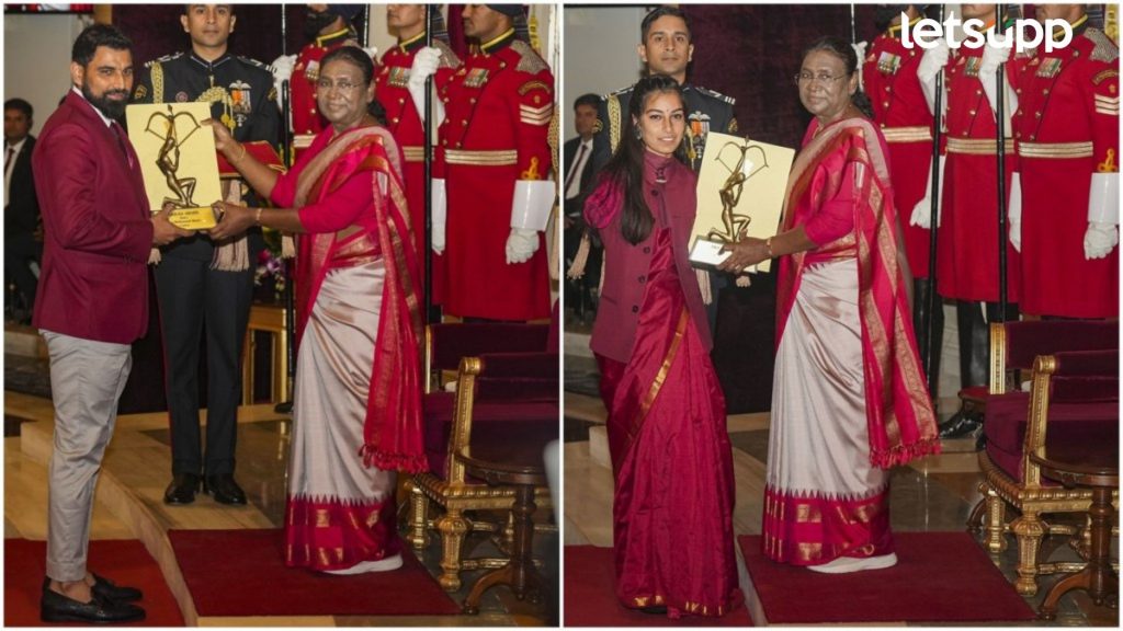 मोहम्मद शमीला अर्जुन पुरस्कार प्रदान, या पुरस्काराचा मानकरी ठरल्याबद्दल शमी म्हणाला...