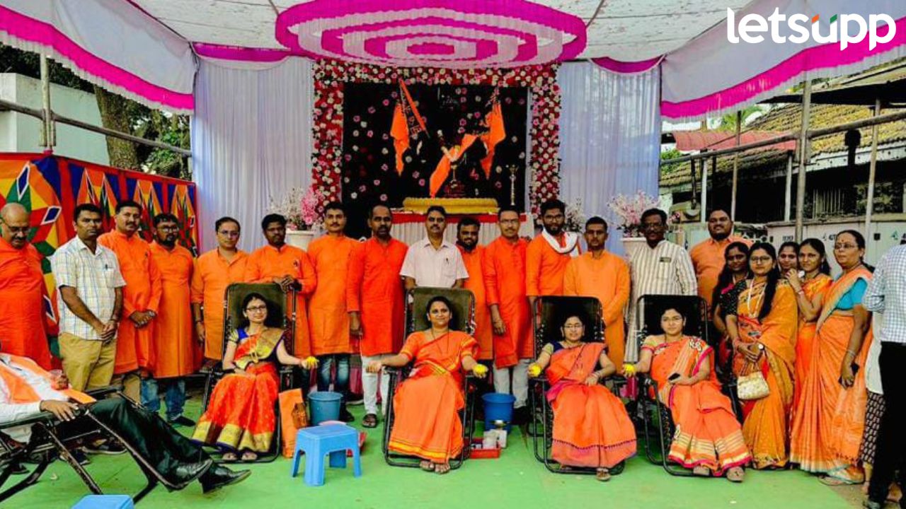 Shivjayanti निमित्त डाक कर्मचाऱ्यांचा अनोखा उपक्रम! रक्तदान करत महाराजांना अभिवादन