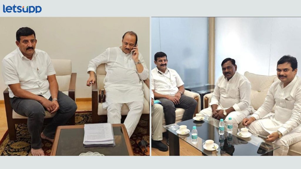 Ajit Pawar, Ram Shinde