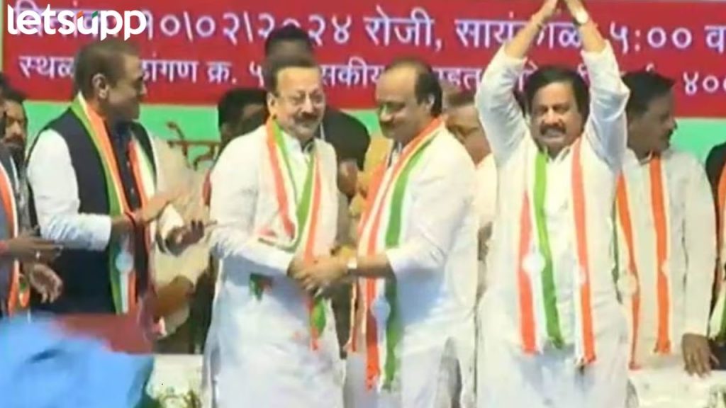 'आम्हाला कढीपत्ता समजल्या जायचं', राष्ट्रवादीत प्रवेश करताचं सिद्दीकीची टीका