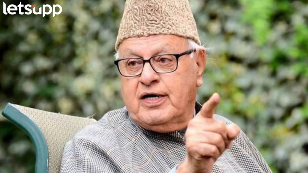 National Conference chief Farooq Abdullah has announced that he will contest the election on his own