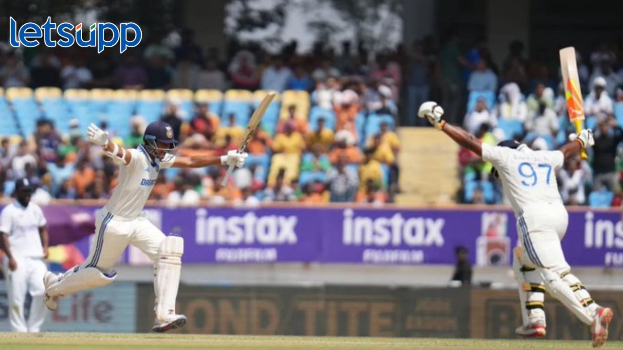 430 धावांवर टीम इंडियाचा डाव घोषित, जैस्वाल-सर्फराजची वादळी खेळी; इंग्लंडला 557 धावांचे लक्ष्य