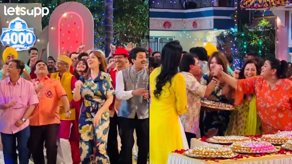 तारक मेहता का उल्टा चष्मा'चे 4000 भाग पूर्ण; सेटवर जंगी सेलिब्रेशन, बबिता जीने शेअर केली खास पोस्ट