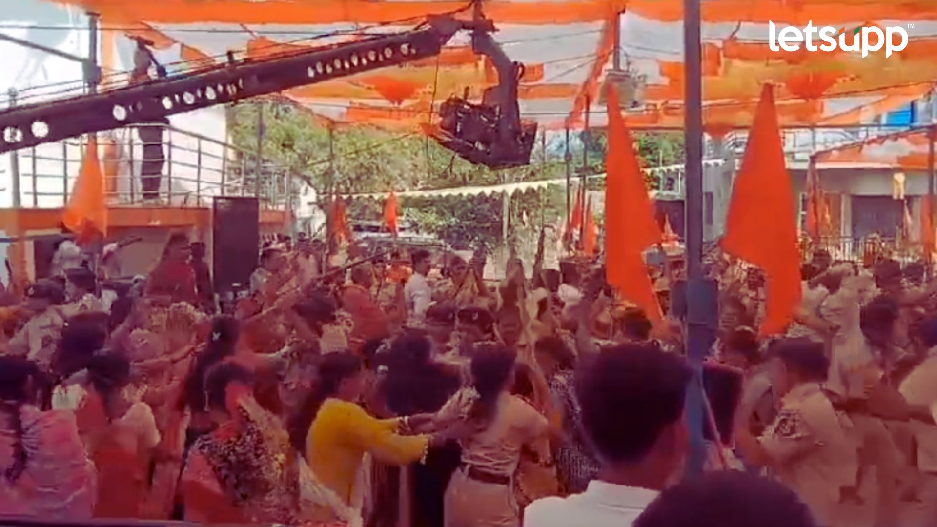 “संघर्षयोद्धा मनोज जरांगे पाटील” सिनेमाच्या शूटिंगला सुरुवात, Video Viral