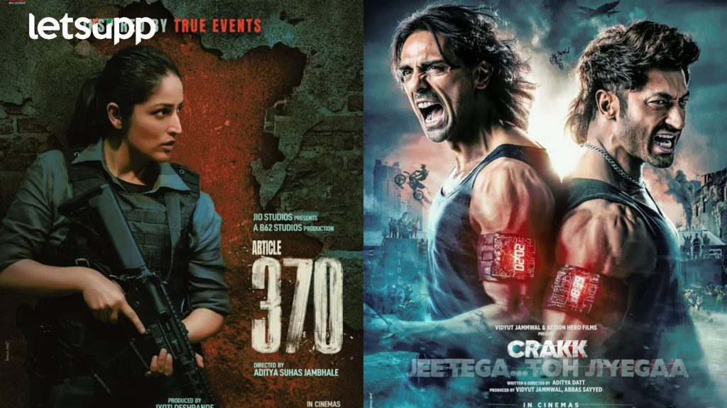 'आर्टिकल 370' आणि 'क्रॅक'मध्ये कांटे की टक्कर; जाणून घ्या वीकेंडला कोण गाजवणार बॉक्स ऑफिस?