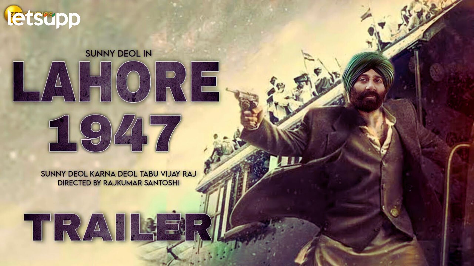 गुलाल फेम अभिनेता करणार सनी पाजींचा सामना, ‘Lahore: 1947’ मध्ये साकारणार खलनायकांची भूमिका