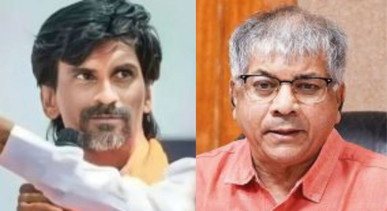 ‘जरांगेंनी लोकसभा लढवावी, आमचा पाठिंबा राहिल’; प्रकाश आंबेडकरांचे आवाहन 'जरांगेंनी लोकसभा लढवावी, आमचा पाठिंबा राहिल'; प्रकाश आंबेडकरांचे आवाहन