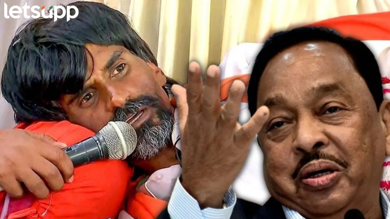 ‘यावेळेस नारायण राणेंना सुट्टी मात्र…’, मनोज जरांगेचा कडक शब्दात इशारा 'यावेळेस नारायण राणेंना सुट्टी मात्र...', मनोज जरांगेचा कडक शब्दात इशारा