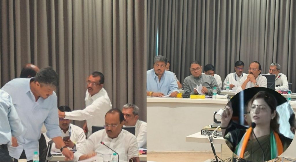 अजितदादा अन् रोहित पवारांची बैठक; फोटो ट्विट करत चाकणकर म्हणाल्या, "कामाच्या बाता मारणाऱ्यांना"...