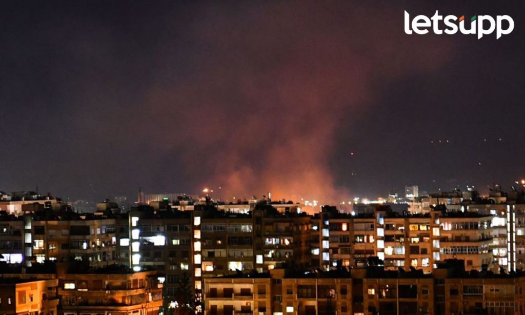 Israel Airstrike in Syria : इस्त्राईलचा सिरीयात हवाईहल्ला; 36 जवानांच्या मारल्याचा भयावह व्हिडीओ समोर