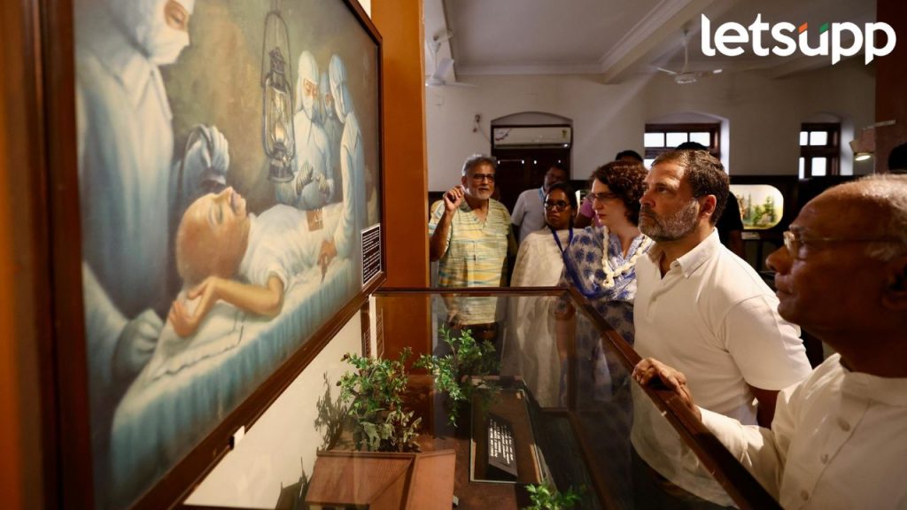 Rahul Gandhi यांच्याकडून महात्मा गांधींच्या आठवणींना उजाळा, पाहा फोटो