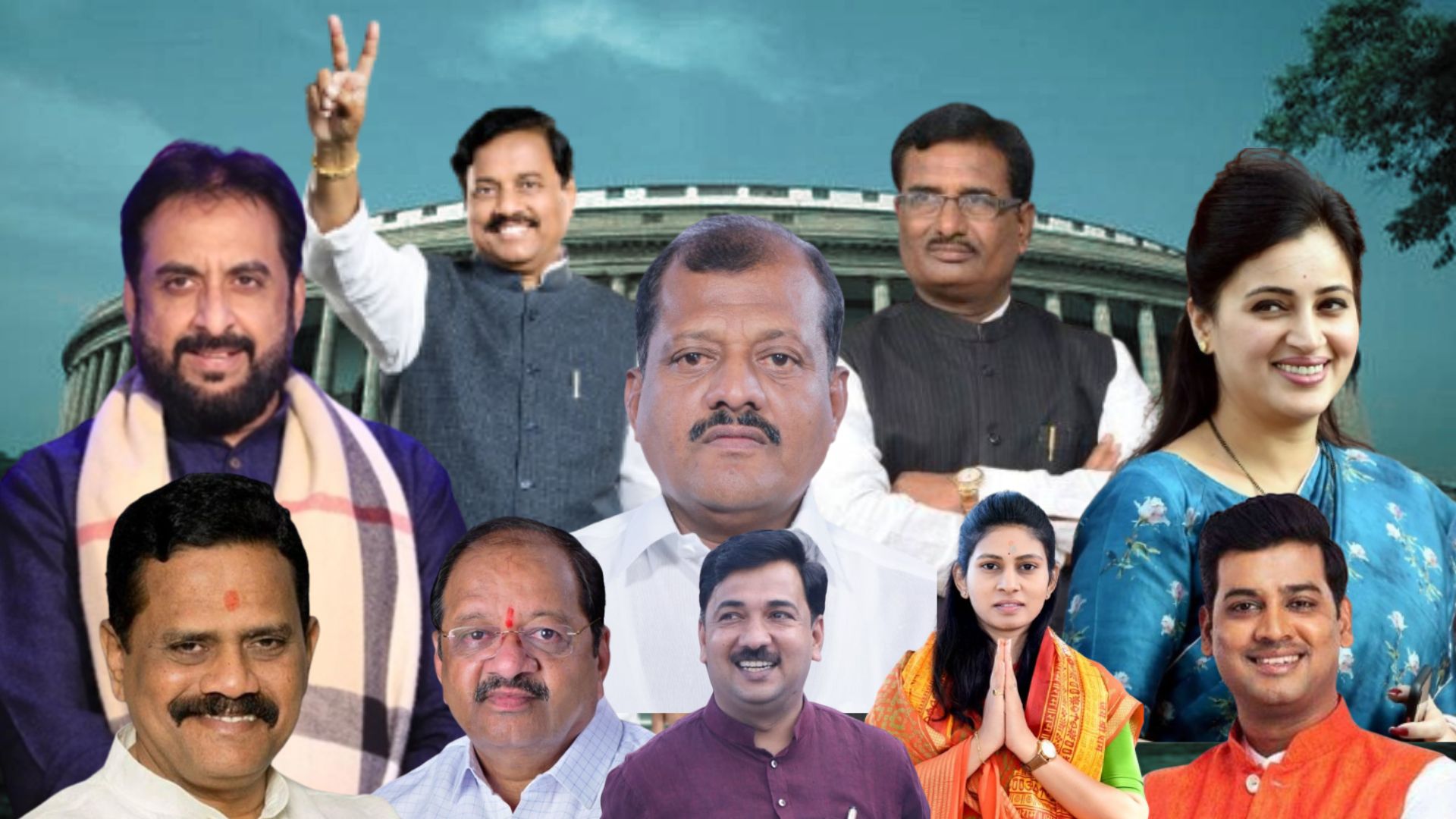 2019 मध्ये महाराष्ट्रात सर्वाधिक मताधिक्य मिळवणारे टॉप 5 अन् काठावर निवडून आलेले टॉप 5 खासदार… Top 5 MP (2)