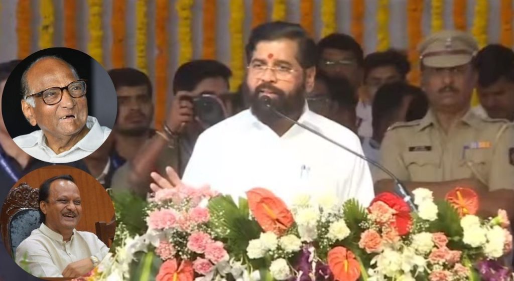 "अजितदादा तुमच्याच हातात चावी, आता बारामतीसाठी"... शरद पवारांसमोरच CM शिंदेंकडून कौतुक अन् आभारही...