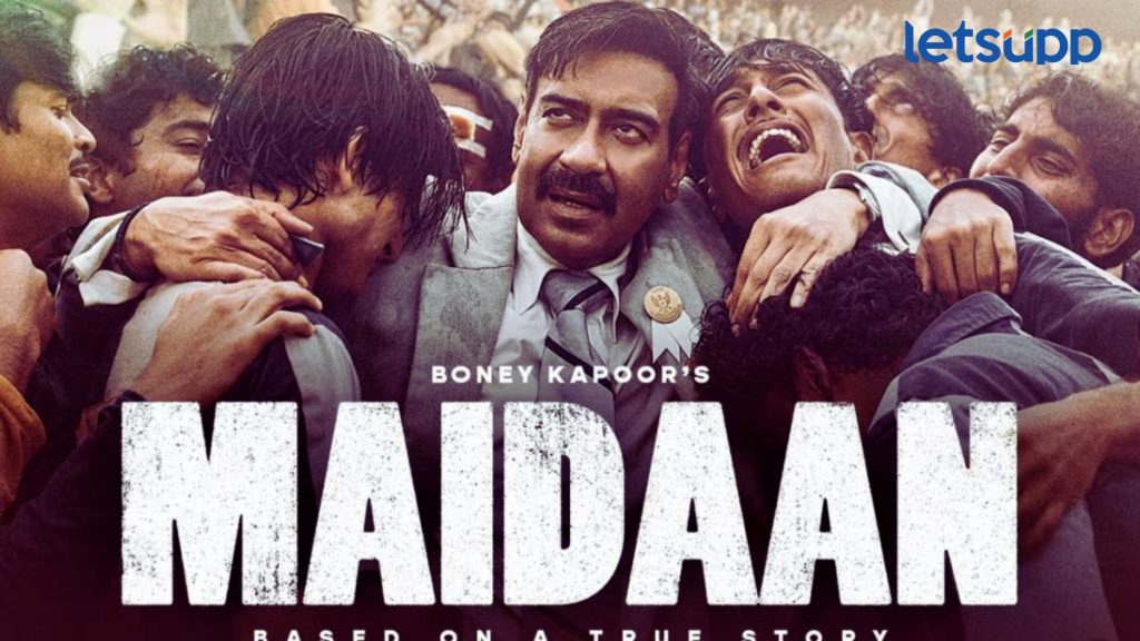 Ajay Devgan : चार वर्षानंतर सिंघम अभिनेत्याचं 'मैदान' मारण्यास सज्ज, जाहीर केली रिलीज डेट