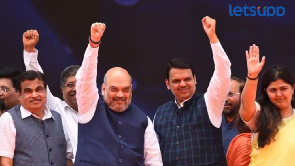 भाजपनं डाव बदलला; अमित शाहंच्या दौऱ्यानंतर पंकजा मुंडे अन् गडकरींचं नाव पुन्हा रेसमध्ये...