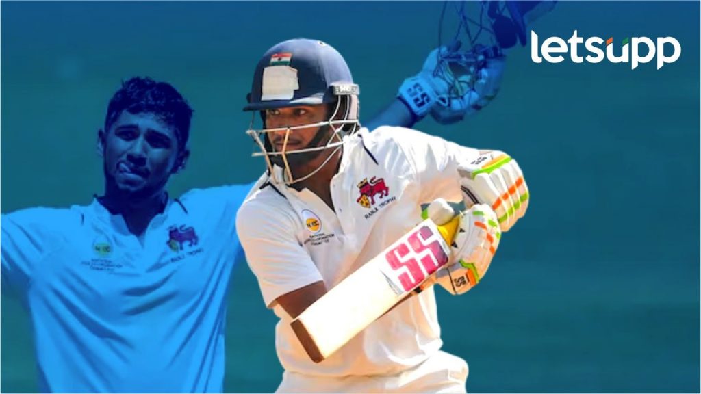 Ranji Trophy Final : व्वा रे पठ्ठा ! मुशीर खानने सचिनचा 29 वर्षांचा विक्रम त्याच्यासमोर मोडला !