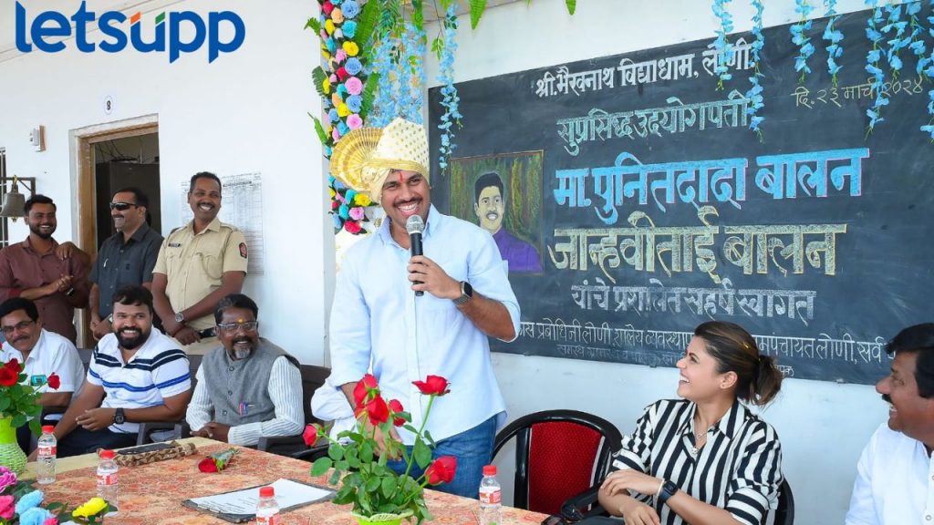 लोणीत वसतीगृह, बहुउद्देशीय हॉल उभारणार; पुनील बालन यांची घोषणा