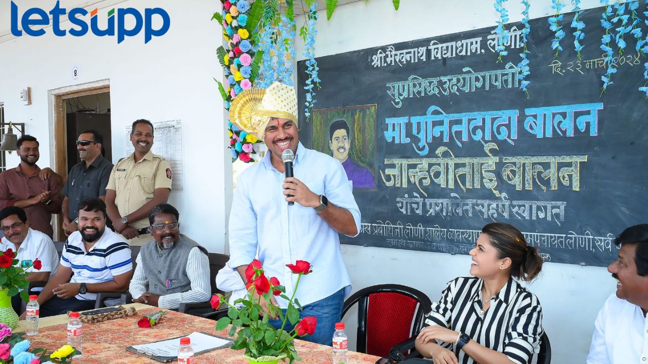 पुण्यातील लोणी गावाच्या विकासासाठी झटतायत बालन; आता नवे दोन प्रकल्प उभारणार लोणीत वसतीगृह, बहुउद्देशीय हॉल उभारणार; पुनील बालन यांची घोषणा