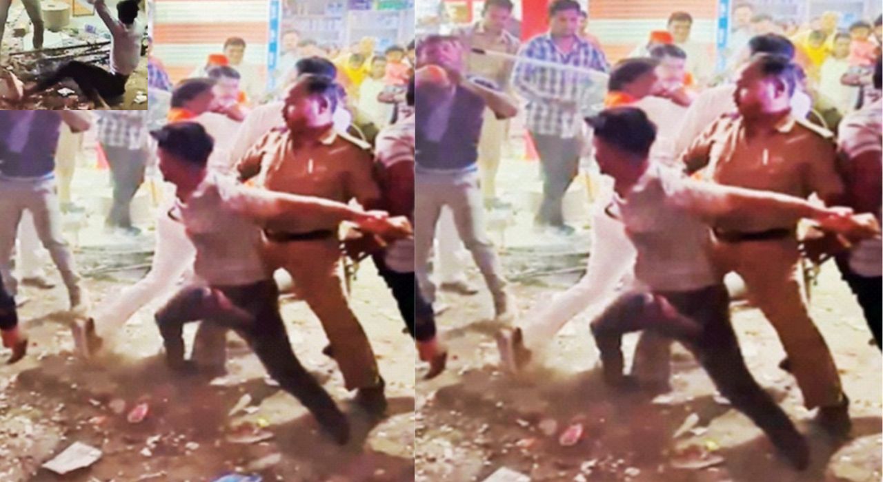 CM शिंदेंचे आमदार संजय गायकवाडांचा कारनामा; भर मिरवणुकीत युवकाला काठीने झोडपले CM शिंदेंचे आमदार संजय गायकवाडांचा कारनामा; भर मिरवणुकीत युवकाला काठीने झोडपले