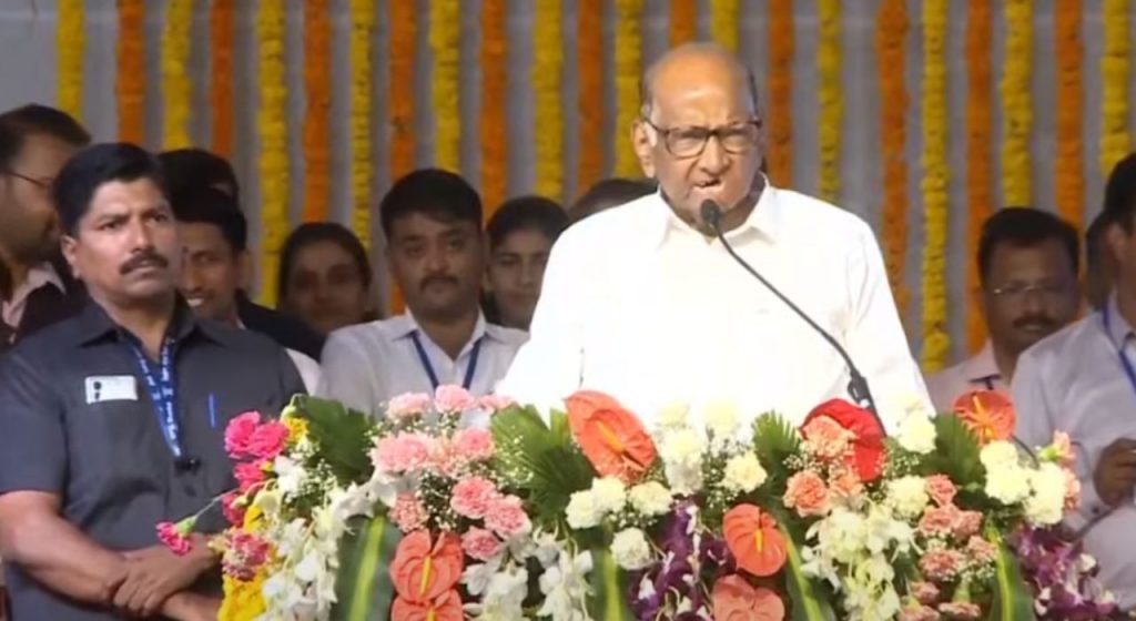 Sharad Pawar : "युवकांच्या रोजगाराबाबतीत आम्ही तुमच्यासोबत"; शरद पवारांचा सत्ताधाऱ्यांना शब्द