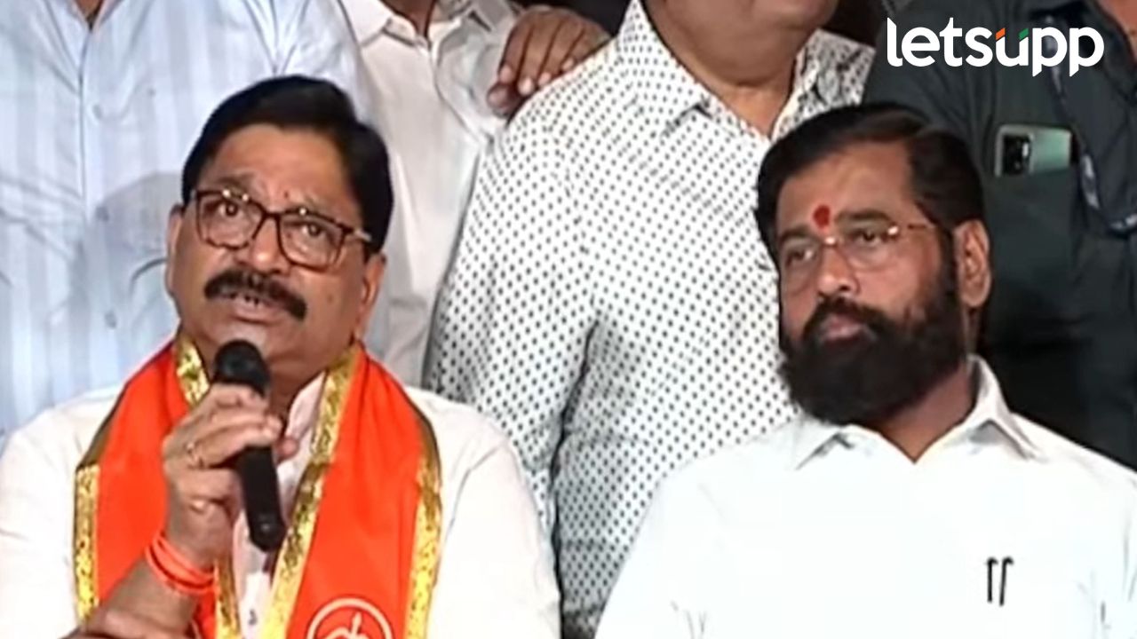 ठाकरेंना मोठा धक्का! ऐन निवडणुकीच्या तोंडावर रवींद्र वायकरांचा शिंदे गटात प्रवेश Waikar Shinde