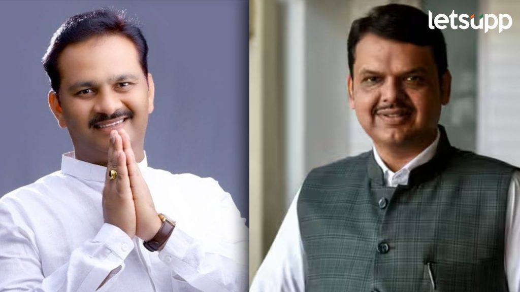 Abhijit Patil Mer Devendra Fadnavis