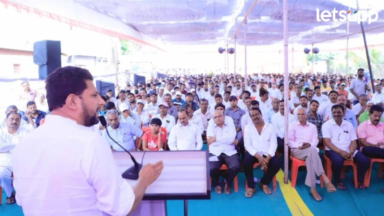 माझ्याकडे विकासाची ब्लू प्रिंट, तुमच्याकडे काय आहे? विखेंचा विरोधकांवर घणाघात Ahmednagar Loksabha