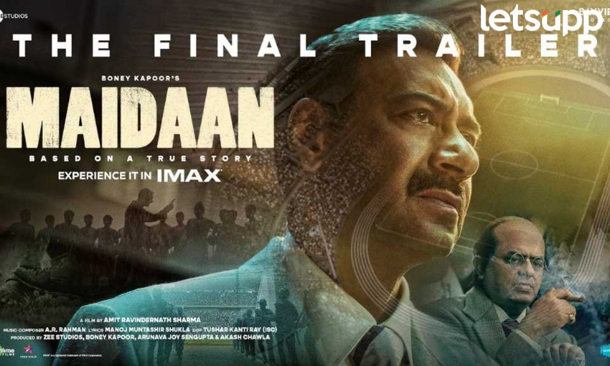 अजय देवगणच्या वाढदिवशी Maidaan चा शेवटचा ट्रेलर रिलीज; कोण आहेत? सय्यद अब्दुल रहीम अजय देवगनच्या वाढदिवशी Maidaan चा शेवटचा ट्रेलर रिलीज; कोण आहेत? सय्यद अब्दुल रहीम